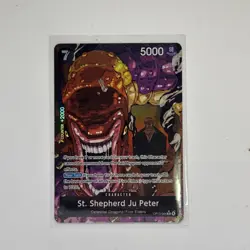 St. Shepherd JuPeter Alt Art OP13-084 Carrying On His Will One Piece TCG English - Image 1