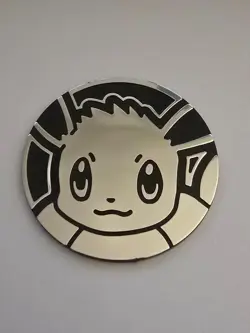 Pokemon TCG: Eevee Jumbo Coin (Astral Radiance) - Image 1