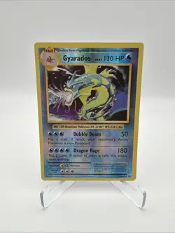 Pokemon Gyarados Holo Rare TCG Card 34/108 Evolutions 2016 NM Condition - Image 1