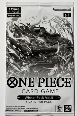 One Piece Card Game TCG Winner Pack Vol. 5 Sealed - English Version - Image 1