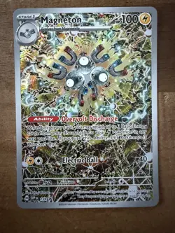 Magneton 159 SVP Scarlet & Violet Promo Full Art Holo Pokemon TCG Card NM - Image 1