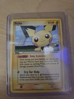 Pichu 21/108 Power Keepers Pokemon Card - Image 1