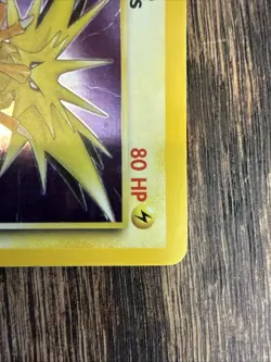 Zapdos 15/62 Fossil Holo First 1st Edition Pokemon Card TCG (MP) Base Set Rare - Image 3
