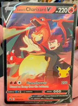 Lance's Charizard V SWSH133 SWSH: Sword & Shield Promo Cards Holo - Image 1