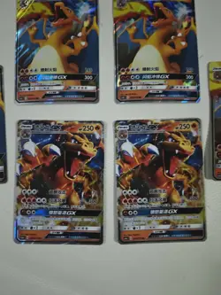 Pokemon txg Charizard gx 6 cards nm JM64 - Image 2