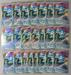 Pokemon First Partner MEP EN 042 Piplup Illustration rare Promo 22 CARD LOT - Image 1