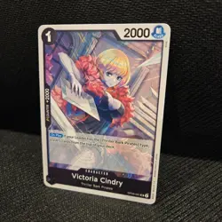 VICTORIA CINDRY OP06-091 UC WINGS OF THE CAPTAIN ENGLISH ONE PIECE CARD GAME - Image 1