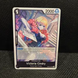 VICTORIA CINDRY OP06-091 UC WINGS OF THE CAPTAIN ENGLISH ONE PIECE CARD GAME - Image 2