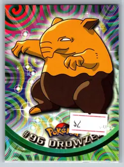 Drowzee #96 - Topps Blue Logo - TV Series 2 - Non Holo - POKEMON CARD - NM/M - Image 1