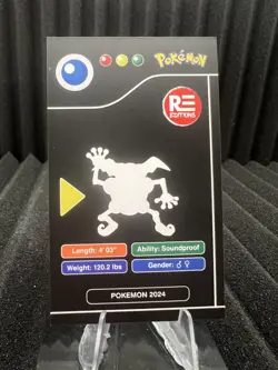 Mr. Mime #122 - Pokedex Black Kanto 2024 - Pokemon Card NM - Image 2