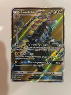 Kommo-o GX (Full Art) 141/145 SM - Guardians Rising - Pokemon Card - NM - Image 3