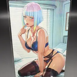 Lucy Cyberpunk Anime Waifu Card Doujin ACG Goddess Holo - Image 2