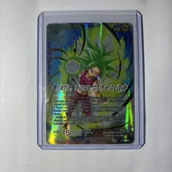 Kefla Surge of Ferocity Alt Art GOLD STAMP Foil Dragon Ball Super Card Game | NM - Image 1