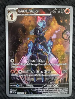 Ceruledge 197/191 Illustration Rare Surging Sparks Pokemon Card TCG NM - Image 1