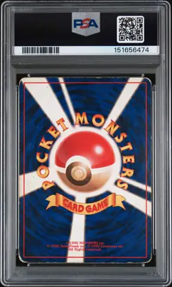 1996 POKEMON JAPANESE BASIC NO RARITY SYMBOL #6 CHARIZARD-HOLO PSA 3 - Image 2