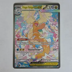 Pokemon Mega Dragonite EX ASCEN Full Art Holo Rare Mega Evolution 290/217 - Image 1
