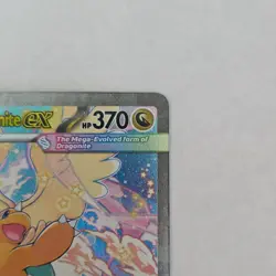 Pokemon Mega Dragonite EX ASCEN Full Art Holo Rare Mega Evolution 290/217 - Image 2