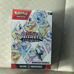 Pokemon Prismatic Evolutions Booster Bundle Box with 6 Packs & Eevee Evolutions - Image 1