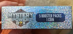 Pokemon Mystery Power BOX 5 Booster Packs 1 Coin 2023 728192547362 - Image 3