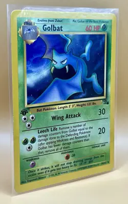 Golbat 34/62 – Fossil (1st Edition) - NM - 1999 WOTC Vintage Pokemon TCG - Image 5