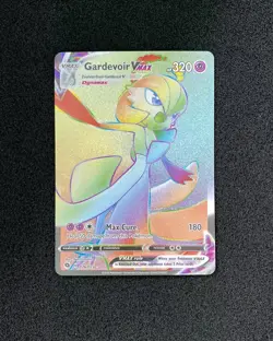 2020 Pokemon TCG English Gardevoir CPA VMAX 076/073 Full Art Holo RB60 - Image 1