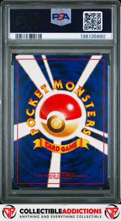 1999 Pokemon Japanese Promo Slowking Holo Southern Island-T.I. PSA 8 - Image 2