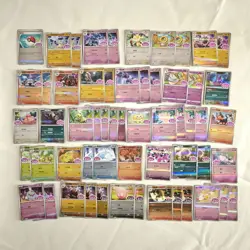 Pokemon lot of 87cards Eevee gem logo holo Umbreon Sylveon TCG Holo Ball JM64 - Image 2
