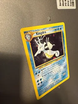 Kingdra (8/111) Rare Holo Neo Genesis Pokemon Card - Image 3