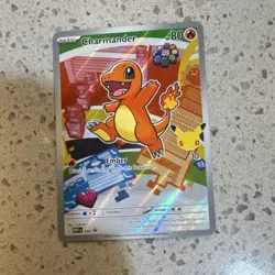 Charmander 038 Me: Mega Evolution Promo Holo 80 HP Basic English - Image 1