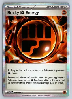 Rocky Fighting Energy 087/088 Rare Perfect Order Pokemon Holo Near Mint - Image 1
