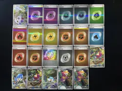 2025 Pokemon TCG S-Chinese CBB1C Quaxly Fuecoco #0308/09 AR Holo Lot*23 AD12 - Image 1