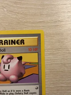 Pokemon TCG Clefairy Doll Base Set Trainer 70/102 Unlimited Rare NM Condition - Image 3