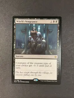 Witch's Vengeance - Throne of Eldraine - Magic the Gathering - MTG - Image 1
