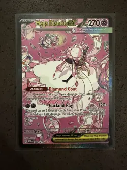 Pokemon Ascended Hero’s Mega Diancie EX SIR PSA 10 contender 282/217 - Image 1