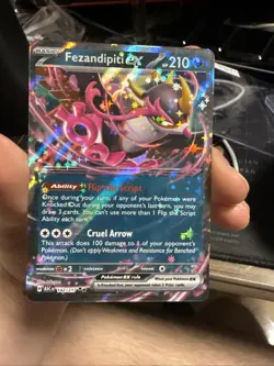 Pokemon Fezandipiti Ex #142/217: Ascended Heroes (Read Description) 🔥 - Image 1