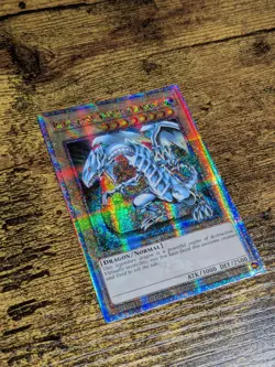 Yugioh Blue-Eyes White Dragon LC01-EN004 QCSR Limited Edition NM - Image 2