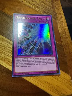 Super Soldier Shield MP16-EN157 1st Edition Ultra Rare LP + BONUS - Image 1