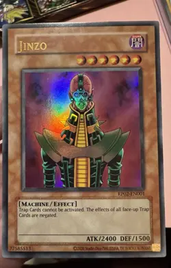 Yu-Gi-Oh! Jinzo #RP02-EN001 Ultra Rare (NM) Reprint - Image 1