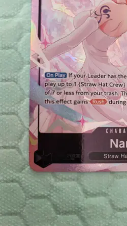 Bandai One Piece CCG Nami OP15-086 Special Rush Foil 6000 OP15 - Image 2