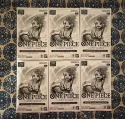 Lot of (6) One Piece TCG Adventure on Kami’s Island Dash Packs Sealed OP15-EB04 - Image 1