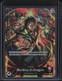 One Piece 500 Years In The Future #OP07-001 Monkey D Dragon - Image 1