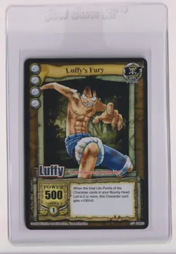 2006 Bandai One Piece Luffy’s Fury Silver Rare Foil – Passage Grand Line - Image 1