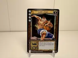 2006 Bandai One Piece Luffy’s Fury Silver Rare Foil – Passage Grand Line - Image 3