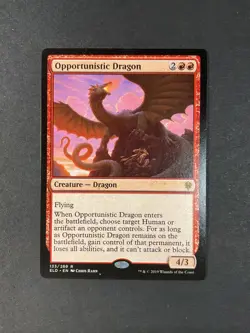Opportunistic Dragon - Throne of Eldraine - Magic the Gathering - MTG - Image 1