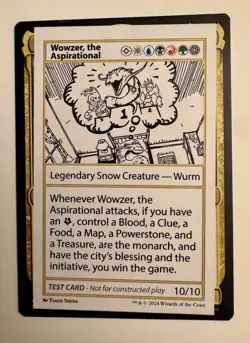 Wowzer, the Aspirational #604 | Near Mint | Mystery Booster 2 MB2 | Magic MTG - Image 1