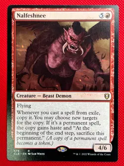 MTG 1X Nalfeshnee X1 Commander Legends: Battle for Baldur's Gate Magic - NM/MT - Image 1