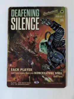 Deafening Silence - Showcase NM MTG 0120 - Image 1