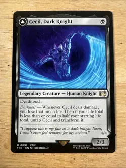 MTG Cecil, Dark Knight Final Fantasy 91 FFIV FF4 NM - Image 1