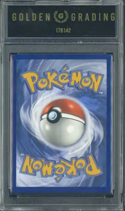 2024 Pokemon PAF EN Double Rare #054 Charizard EX Golden Grading 10 - Image 2