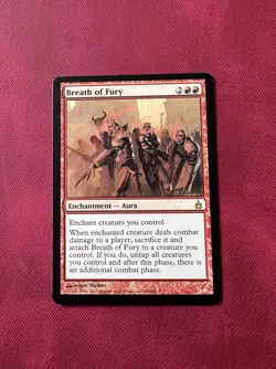Breath of Fury - EX - MTG Ravnica: City of Guilds - Magic the Gathering - Image 1
